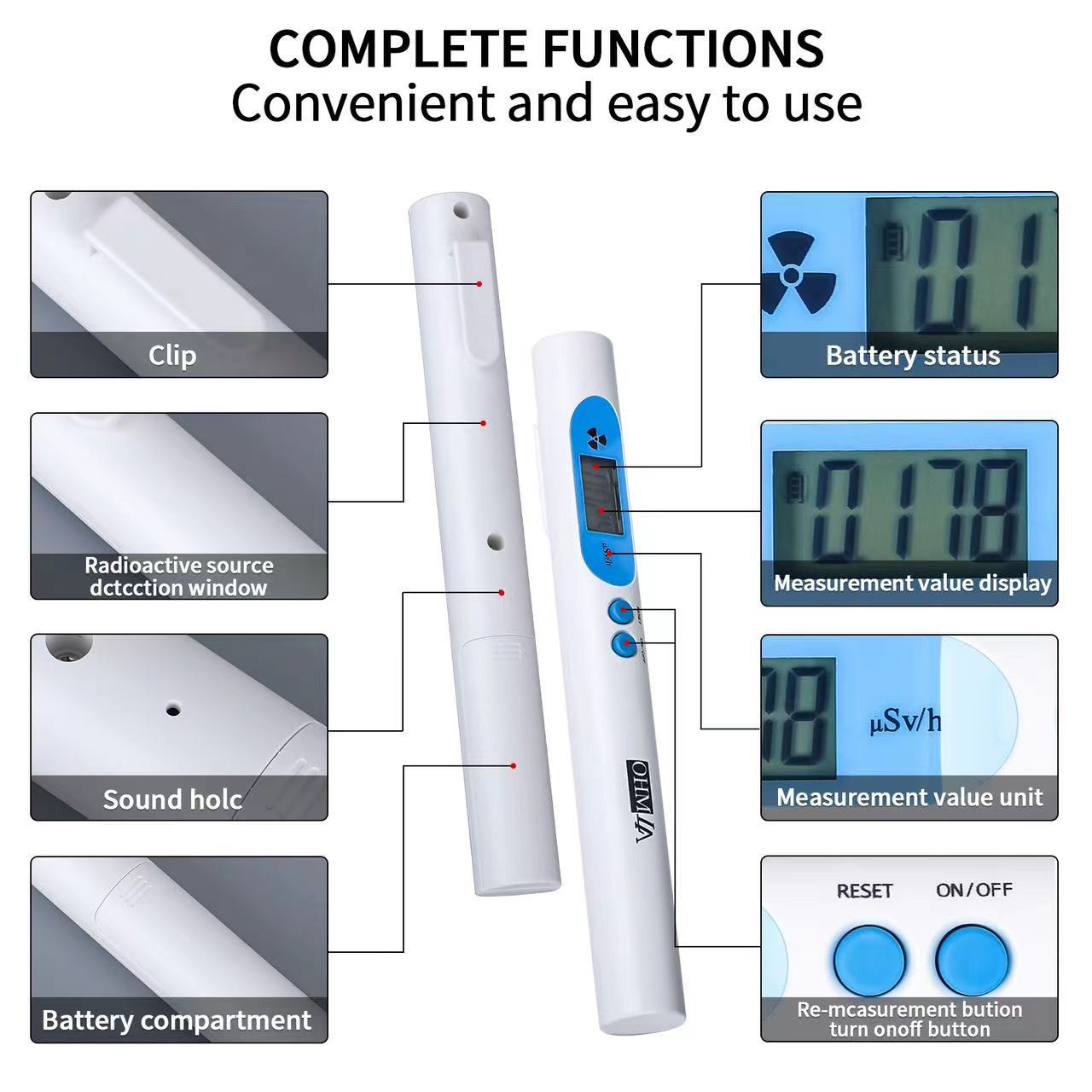 YLP—笔式工业核污染硬βγx射线笔式个人剂量报警仪