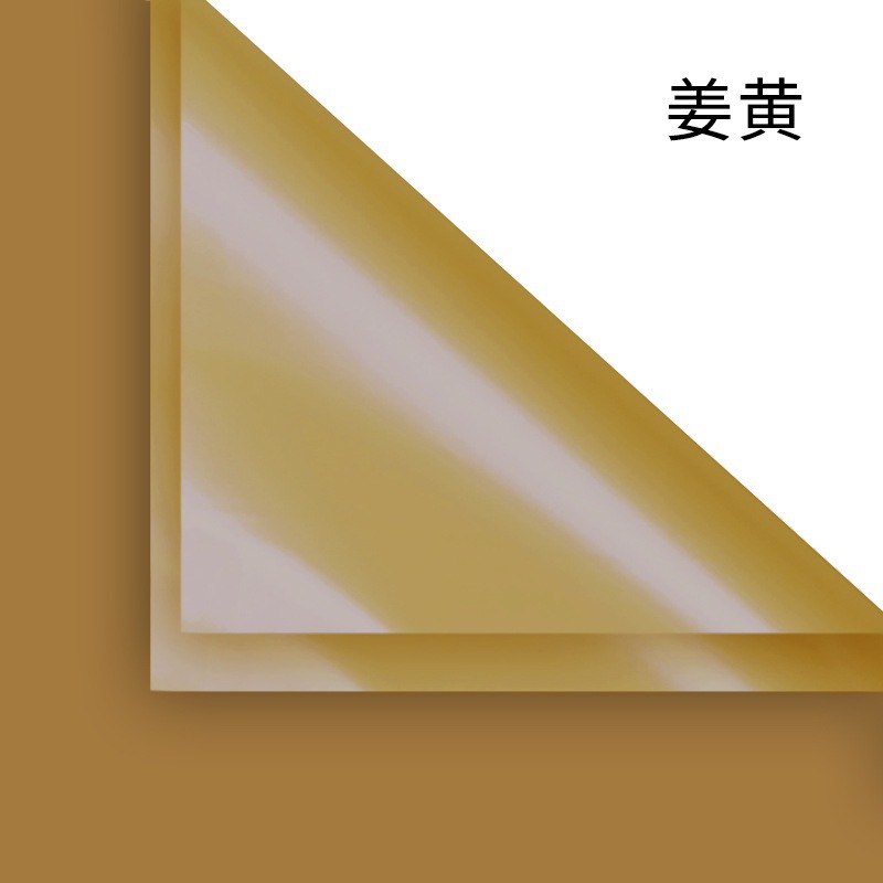 Nuevo papel de embalaje de luz dorada mágica de dos colores de doble cara impermeable papel de regalo de flores de Navidad en stock