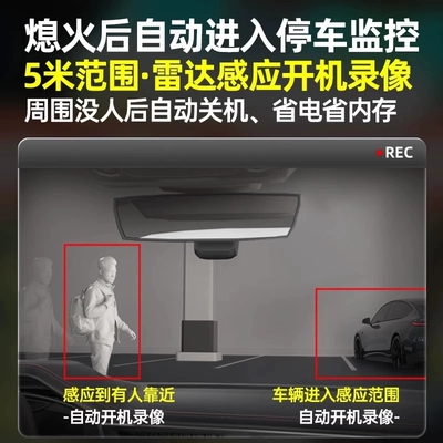 Sentry Mode, Parking Monitoring, Dual – Driving recorder