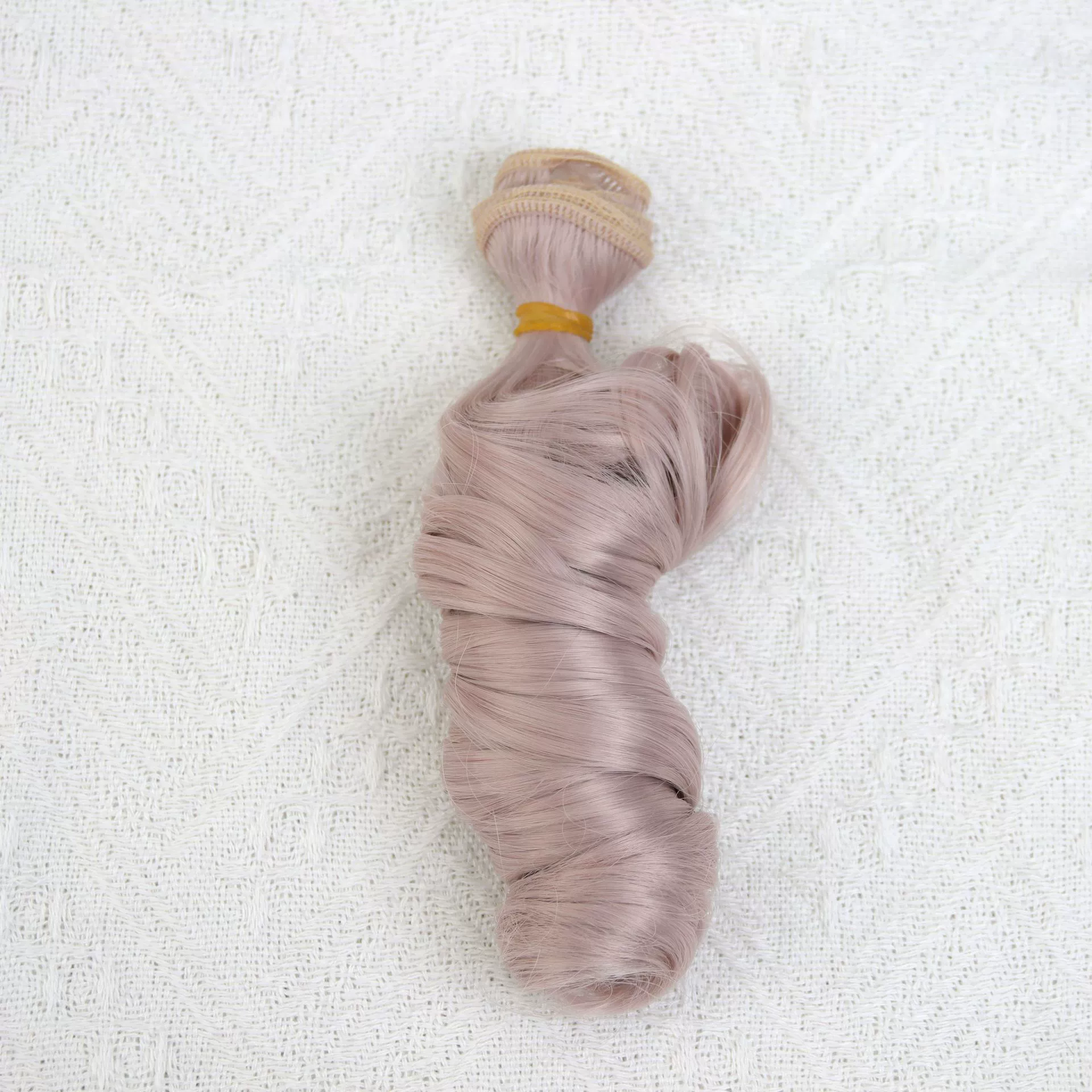 Modified doll, crochet, curly wig, (Physicals), 15cm