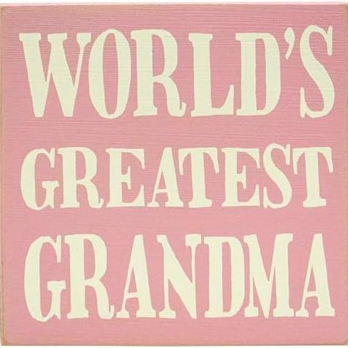World's Greatest Grandma(粉色)