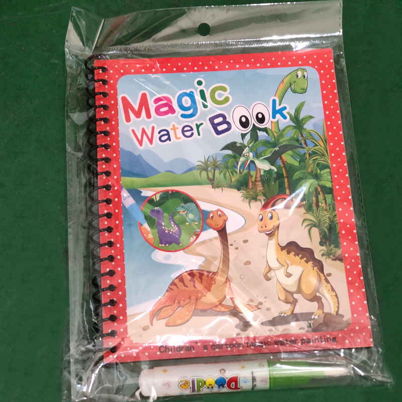 子供の水の絵の本のアイデアの魔法の水の絵の本の落書きの多彩な水の絵の冊の幼稚園は色を塗って繰り返し使うことができます。|undefined
