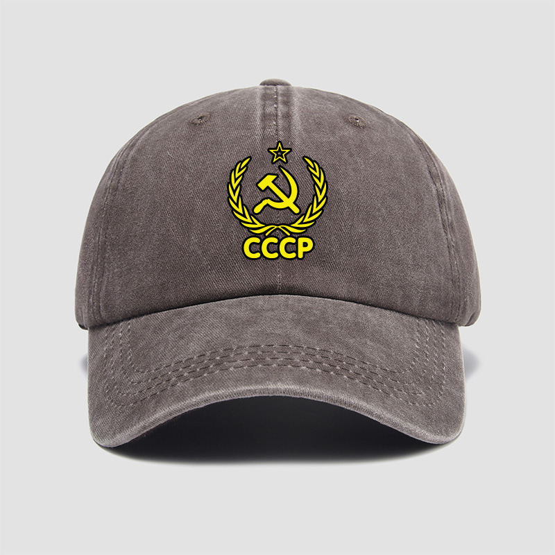 CCCP1917苏联 共产主义列宁马克思男国庆帽子棒球帽男女小清新软