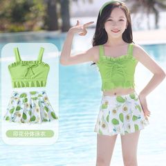 Children's swimsuit, summer new style one-piece dress for girls, suitable for medium and large children, swimming suit for girls, cute princess baby swimwear
