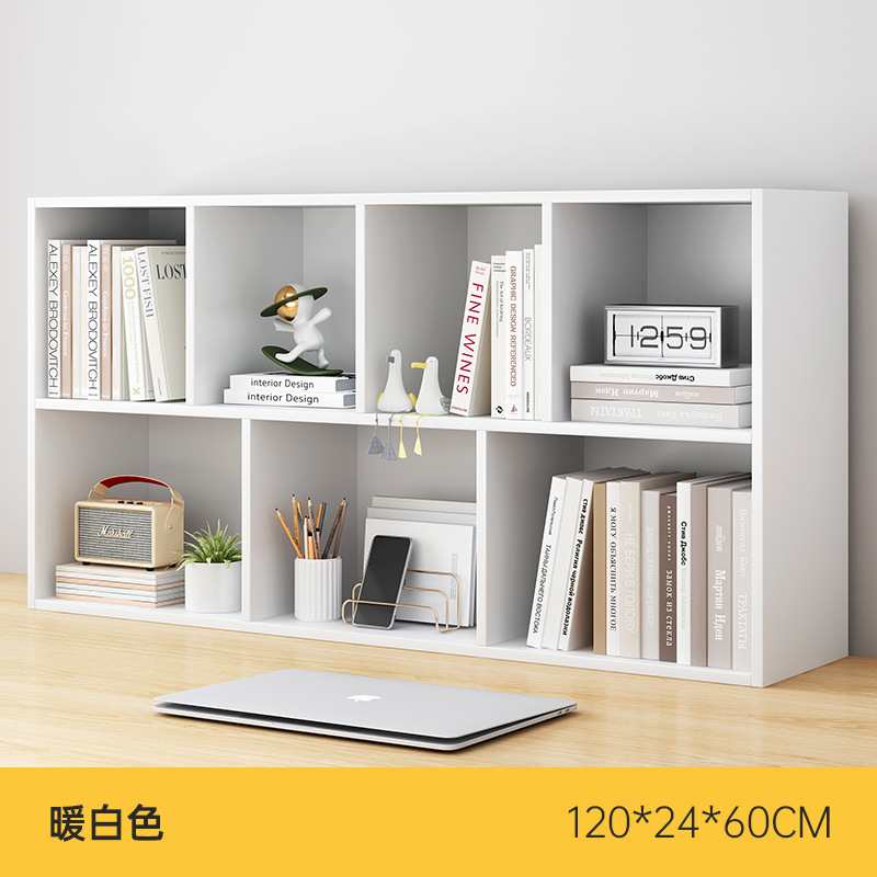 Estantería DE ESCRITORIO DEL ESTUDIANTE libro de escritorio multi-capa estantería Oficina simple estante de almacenamiento de archivos