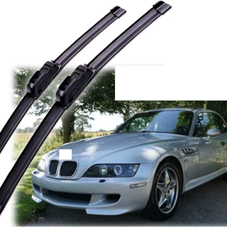 适用于宝马Z4 E85 2002-2009 UJ 挂钩 22" + 20" 2件套雨刮器雨