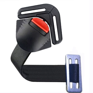 Car child safety seat belt five-point buckle accessories five-point connection with basket lock 