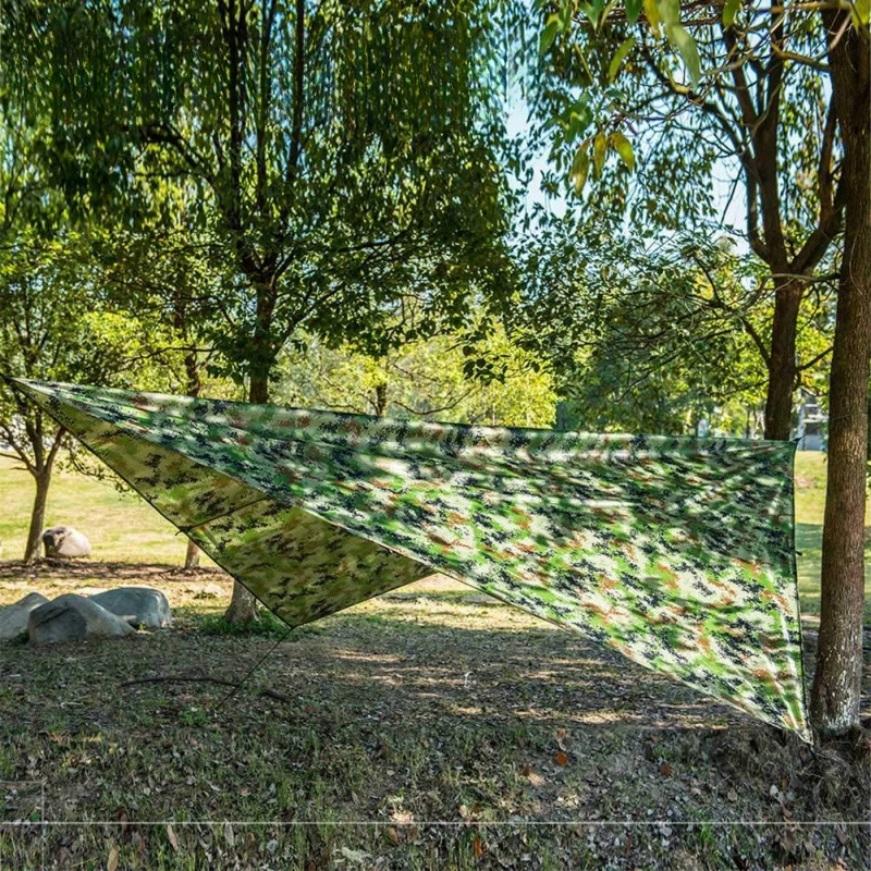 Водонепроницаемая универсальная переносная пляжная палатка, походная камуфляжная навесная тента, защита от солнца
