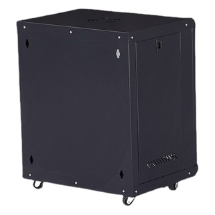 Network cabinet 12U wall cabinet 0.6 m wall hanging weak current switch monitoring equipment cabinet 19-inch household small cabinet