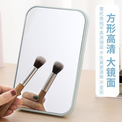 Makeup mirror desktop dressing mirror princess mirror folding portable large single-sided simple portable dormitory desktop mirror