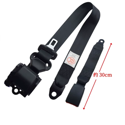 Car driver seat belt three-point automatic retractable roll bus truck three-point protective belt safety belt (Car seat belt) - plastic-coated-k3-30cm-fully-enclosed-webbing-base