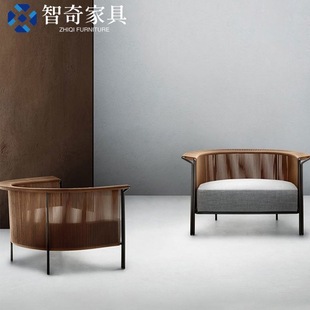 Outdoor Rattan Sofa, Courtyard Balcony, Waterproof and Sunscreen Rattan Chair, Outdoor Open-Air Garden B&B Hotel Furniture Combination