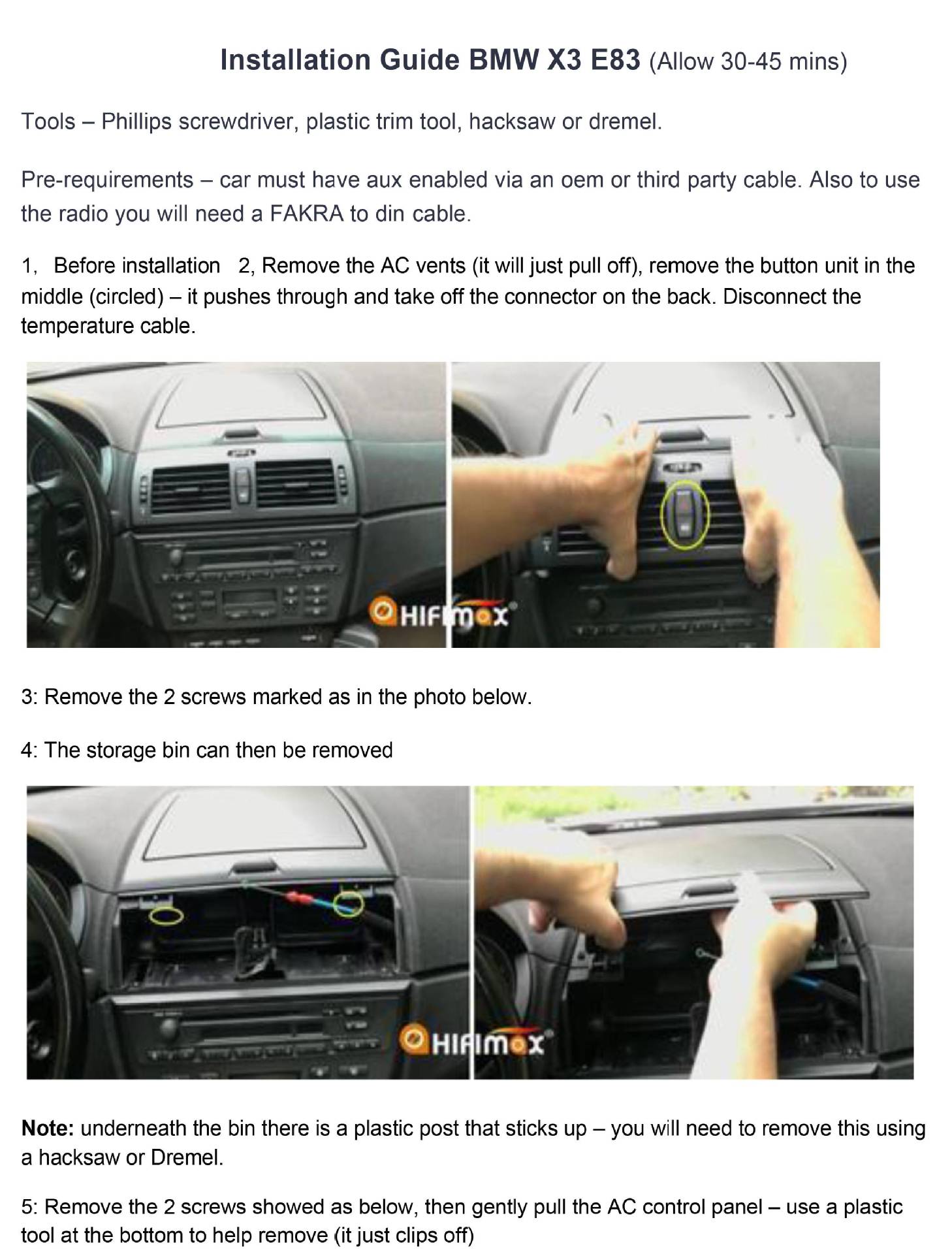 The 9-inch Android large screen is suitable for 04-12 BMW X3 E83 smart car GPS navigation frame all-in-one machine