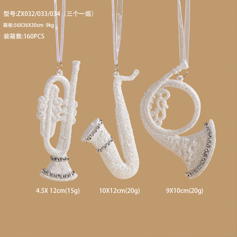 Ventas transfronterizas de champán de Navidad, colgantes de polvo brillante, colgantes de nieve, adornos de árbol de Navidad, props de disparo