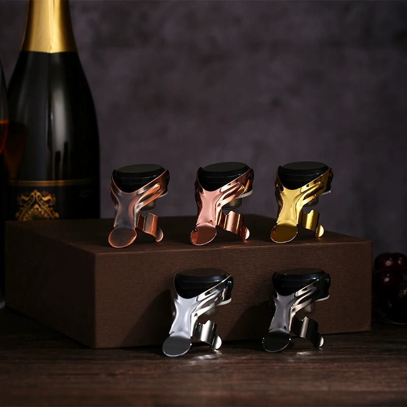 Универсальная пробка для шампанского, пробка для красного вина, пробка для сохранения свежести, пробка для вина из нержавеющей стали, пробка для бутылки вина, оптовая продажа в штучной упаковке.