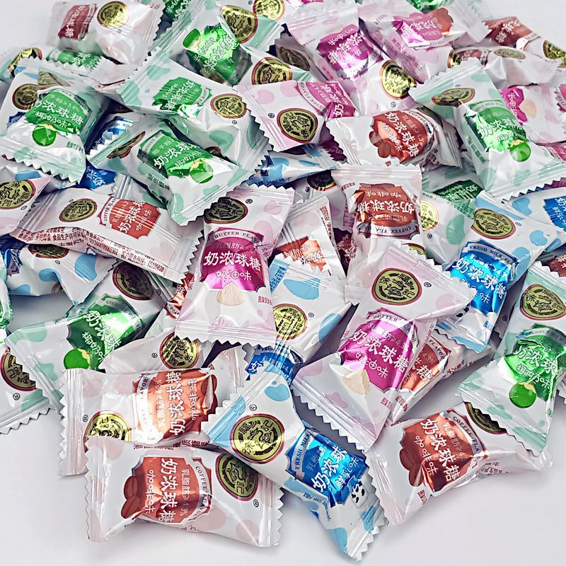 徐福记特浓奶糖500g喜糖果椰奶油牛奶糖混合休闲零食结婚喜糖果