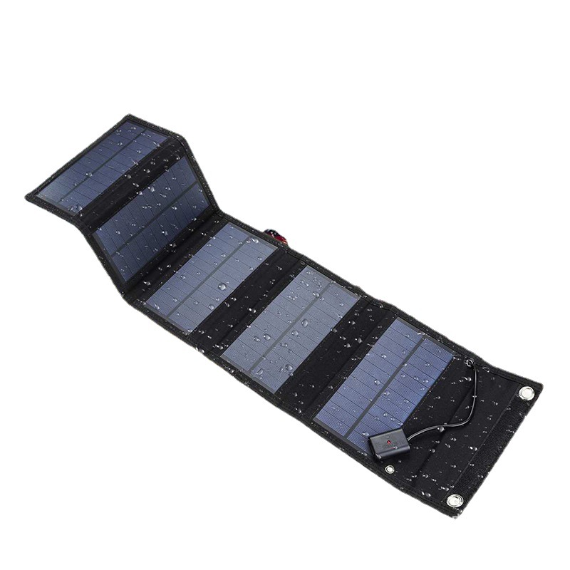 Waterproof handheld battery solar-powered
