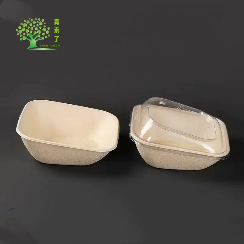 Одноразовая коробка для упаковки мякоти с наклонным ртом