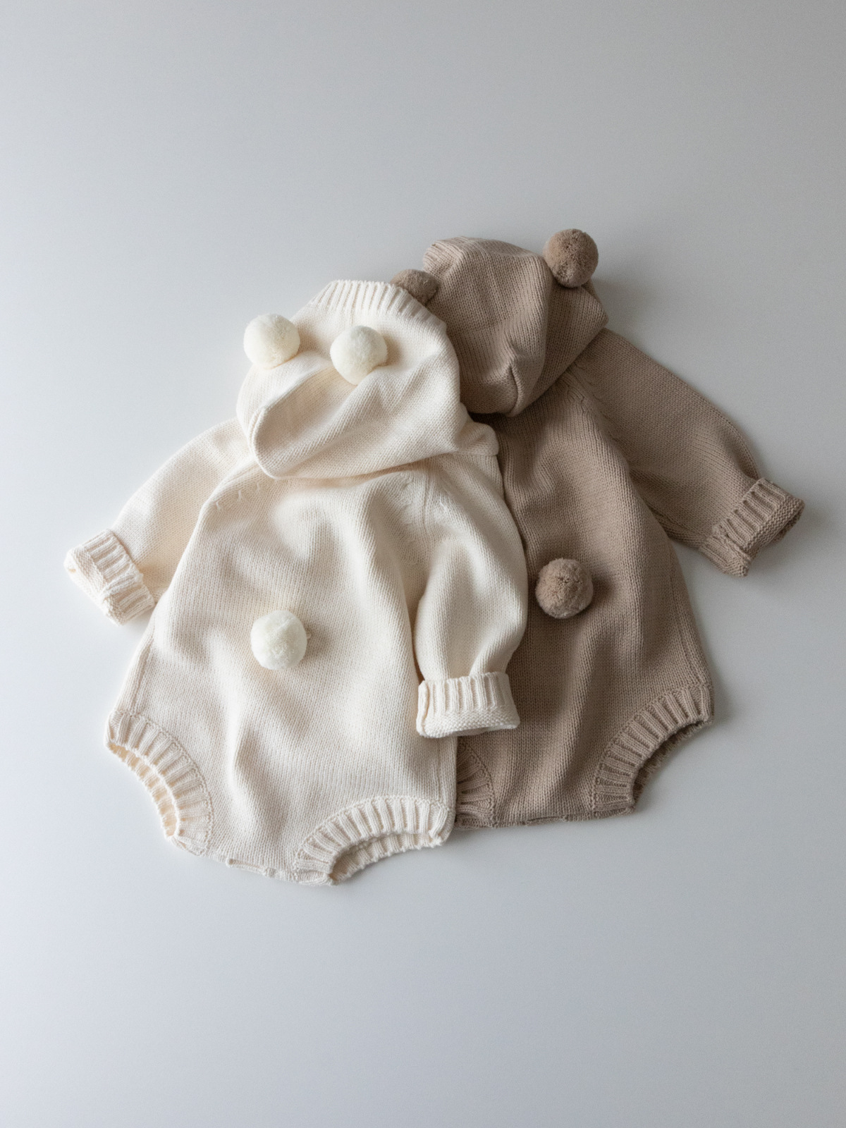 Pelele de punto para bebés, diseño osito, conjunto