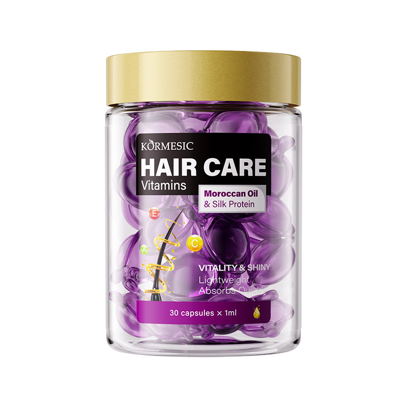 Comercio exterior KORMESIC aceite marroquí para el cuidado del cabello cápsula esencia para el cabello suave image 10