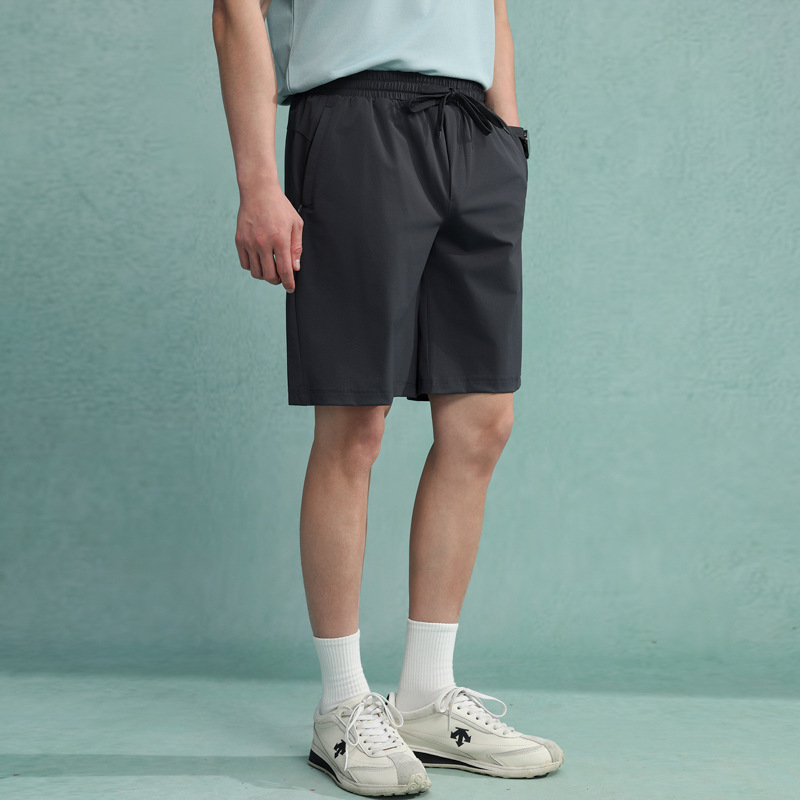 10A Antibacterial Summer Casual Shorts for Men, Loose Straight Five-Point Pants, Quick-Dry Breathable Sports Shorts, Cross-Border Hot-Selling Item