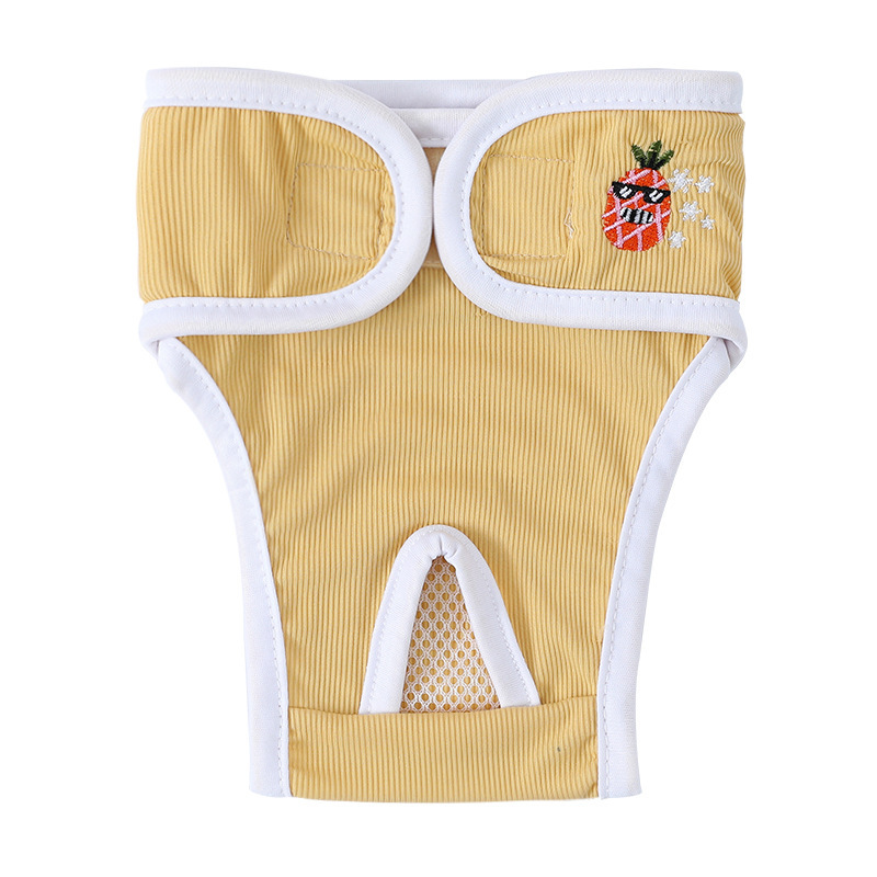 Pantalones fisiológicos del perro pantalones tía hembra perro ropa interior especial para mascotas período menstrual servilleta sanitaria anti-acoso pantalones de seguridad pantalones menstruales image 8