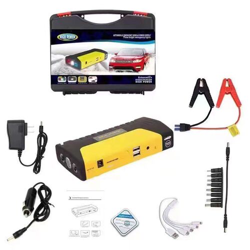 Car Emergency Starting Power Supply 12V Multi-Function Vehicle Emergency Power Supply Convenient Ignition Starter Jump Starter