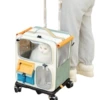 Fashionable suitcase for mother and baby