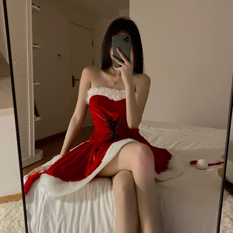 Поддельное '朵蜜拉 Underwear, uniform, Christmas set, wholesale, cosplay'