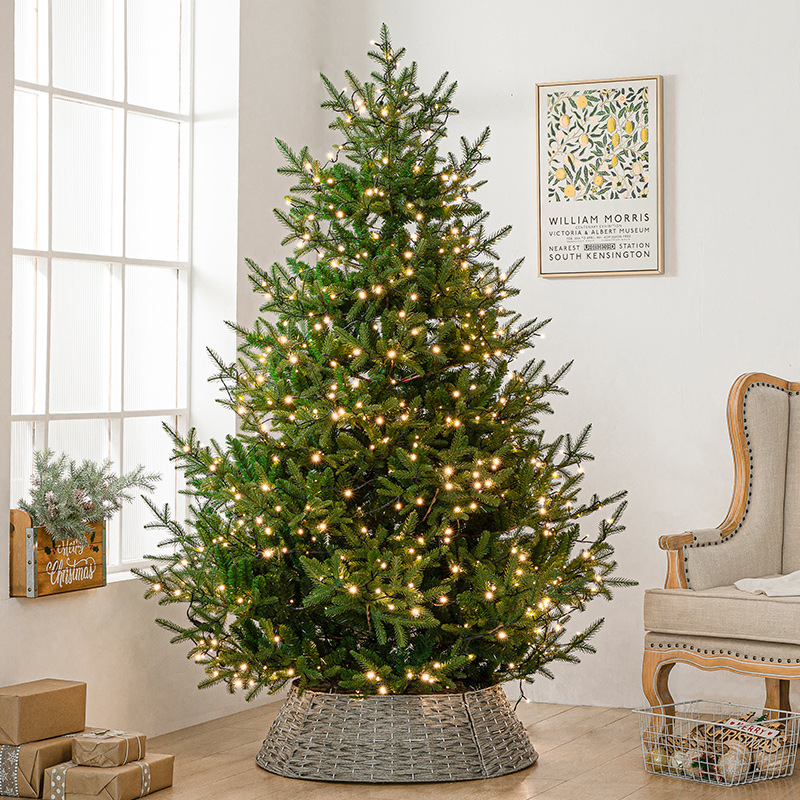 Cruzar la frontera nueva Navidad árbol de Navidad de lujo cifrado 2,1 m escena decoración gran simulación Pino árbol de Navidad