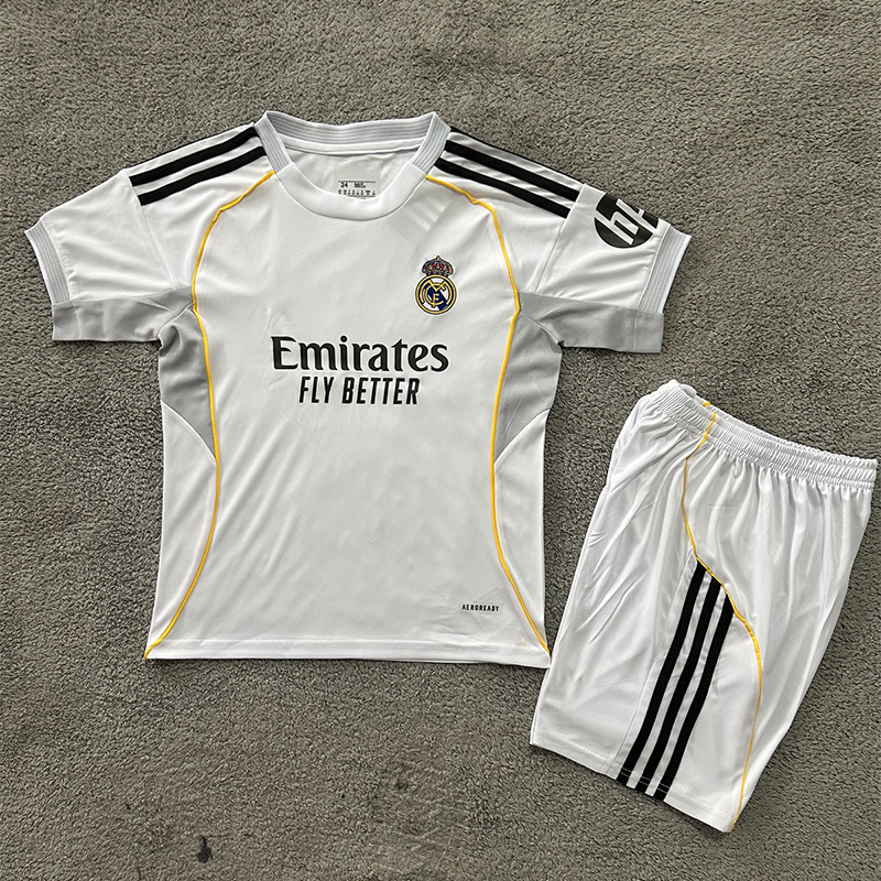 2526西甲联赛皇家马德里巴塞贝蒂斯soccer jerseys球迷版儿童套装|undefined