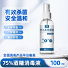 75% alcohol Spray disinfectant disposable household Disposable Quick drying sterilization Spray 100ml Portable Manufactor wholesale