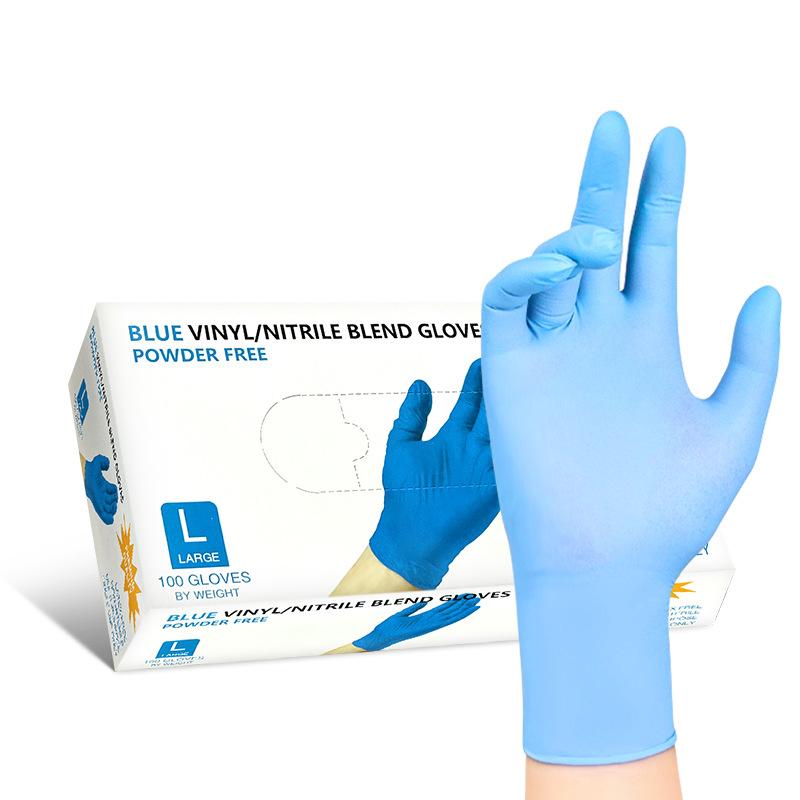 파란색 두꺼운 합성 100개 상자 *S 사이즈