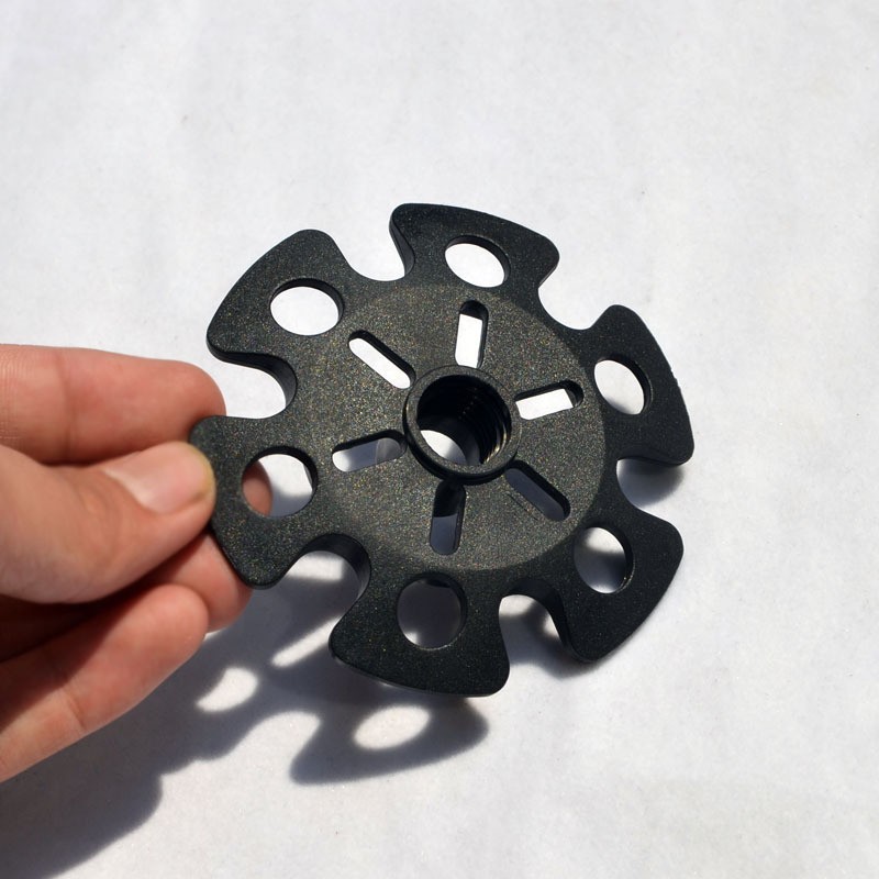 Accesorios de bastón de montaña, cubierta de pies grandes, sombrero de bastón, cabeza larga, cabeza corta, botón de 8 caracteres, cubierta de goma antideslizante, punta de bastón de acero de tungsteno