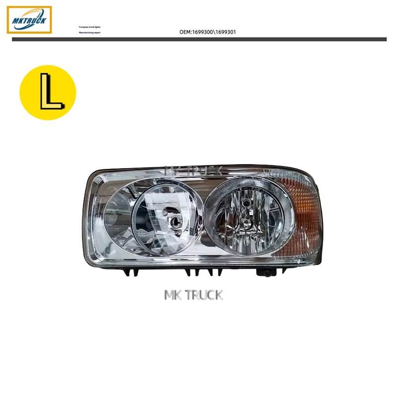 Faros delanteros 1699300/1699301 para accesorios de faros de camiones de la serie DAF XF