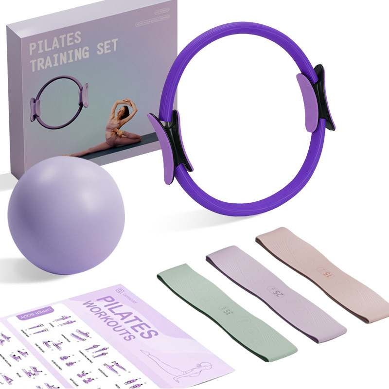 Amazon's Hottest Leg Resistance Ring, Hip Resistance Band, Pilates Core Wave Ball Fitness Sports Set