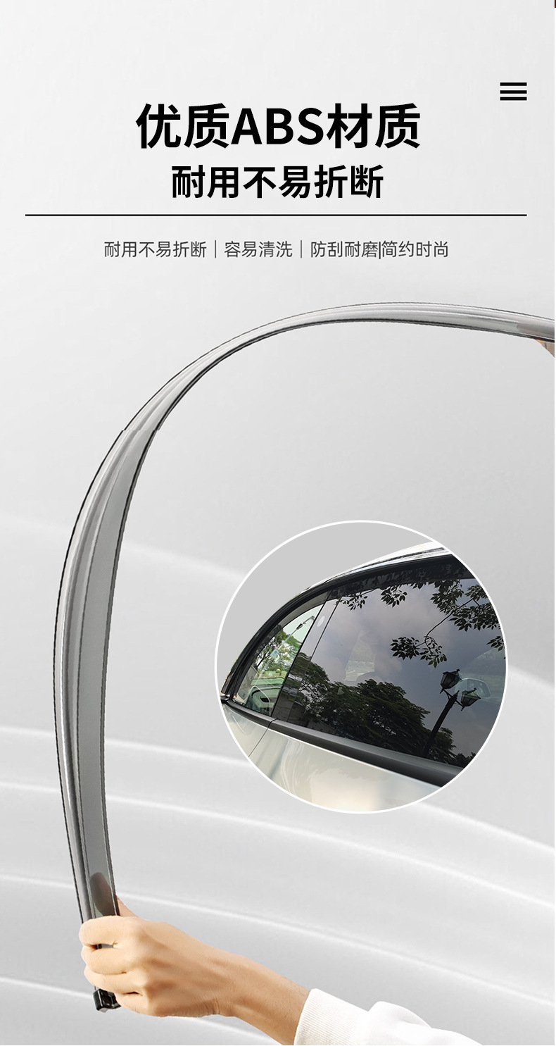 Suitable for Tesla's new Model Y, Juniper rain guards for windows, rain shields, specifically designed for the vehicle