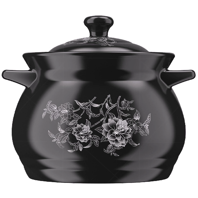 71TX Clatty Pot Clamping Casual Calfs, Lao Soup, Tu Sand Can Soup Stew Pot, Gaspig Ceramic Soup Stew Pot