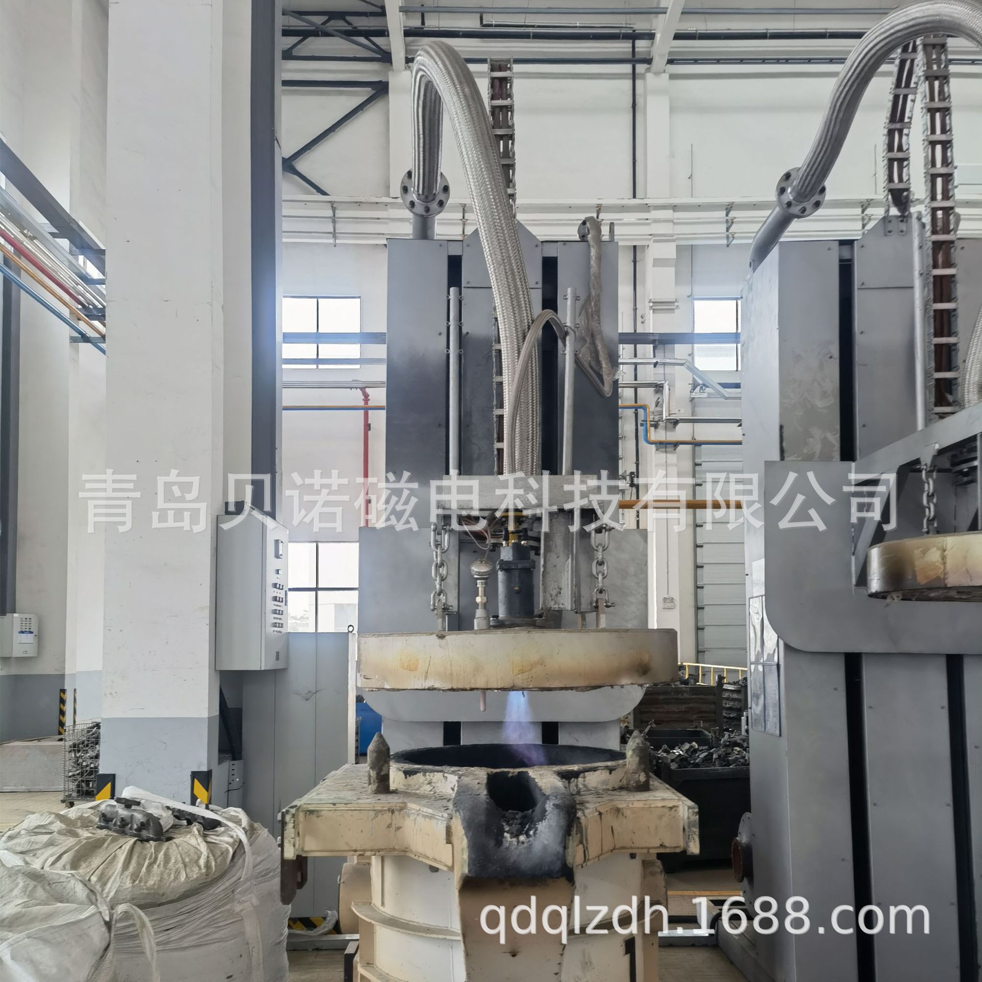 包盖升降或翻转型 燃气燃油烤包器 中间包铁水转运包烤包器