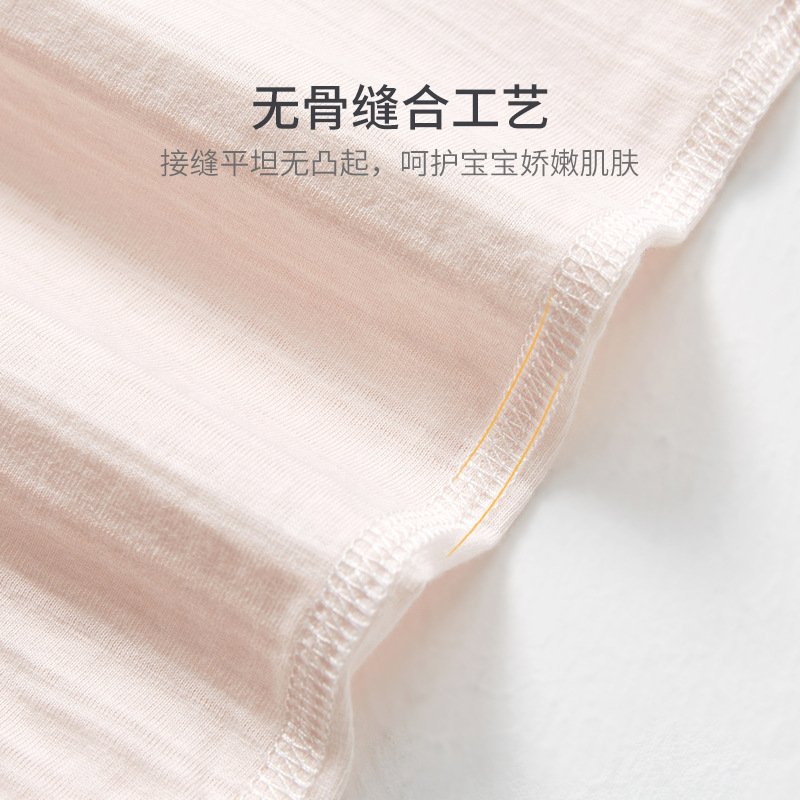 Bebé traje de verano de algodón fino de los niños de manga corta traje de dos piezas de la niña masculina recién nacido Ropa dividida Bebé Ropa de verano