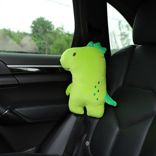 Cartoon car seat belt shoulder protective cover children's anti-tightening neck car shoulder protective cover cute car interior supplies