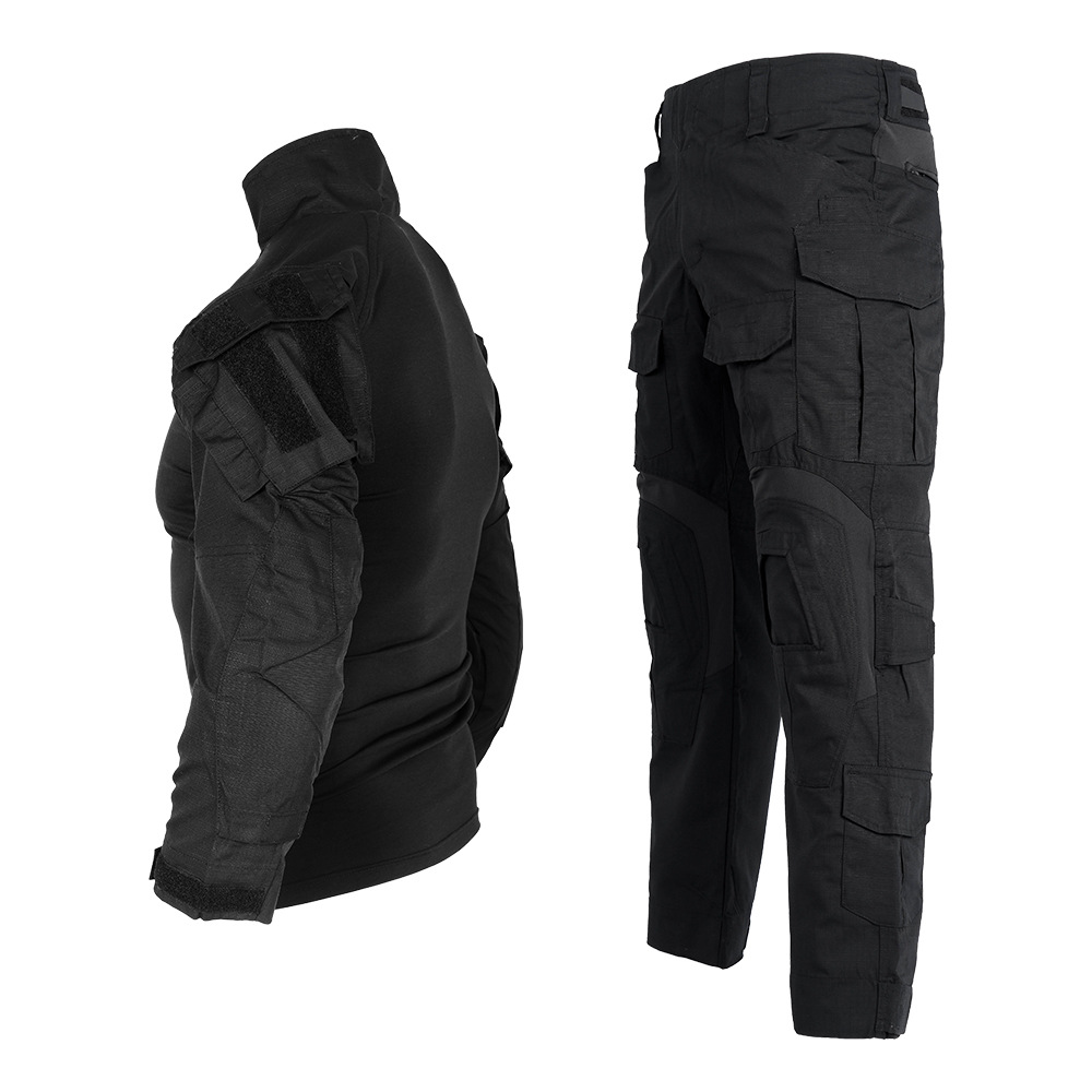 Men's Clothing Breathable Elastic Wear Resistant Outdoor Tactical Frog Suit Set - Breathable Stretch Camouflage Uniform For Outdoor Training & Combat_voghion.com