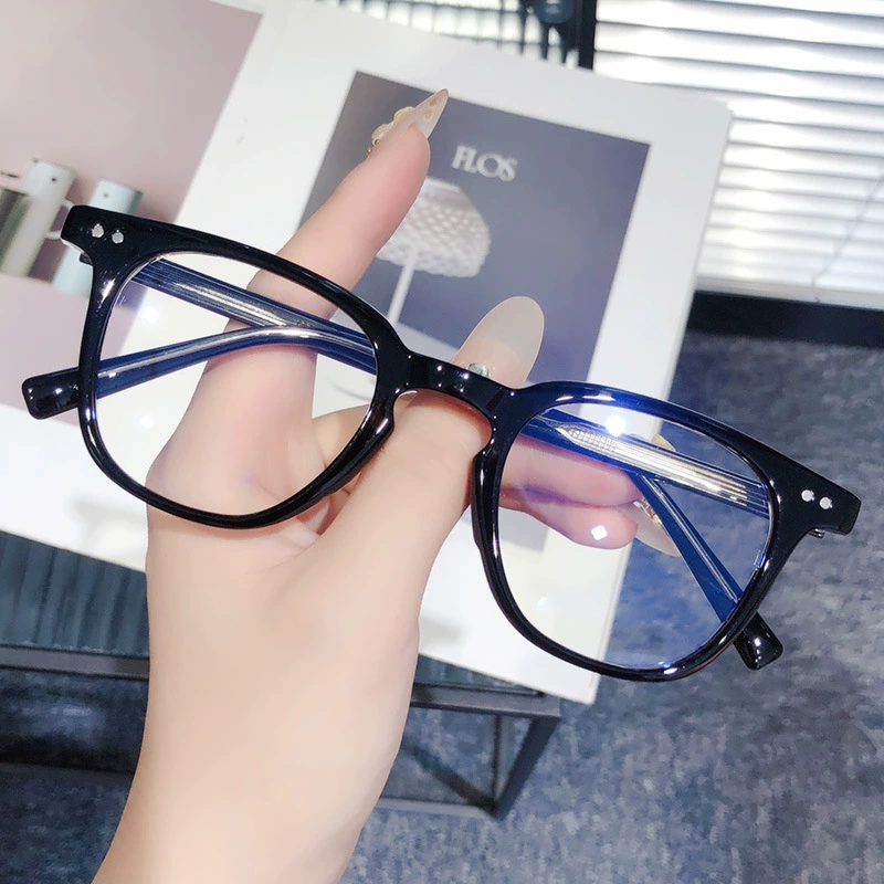 Анти-голубой свет излучения и круглые лица цвет degener glasses GM ретро японские маленькие черные оправы для близорукости в коробке для женщин