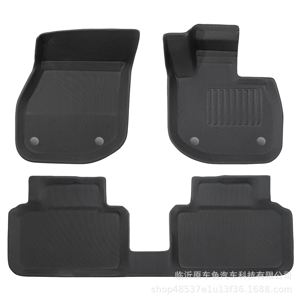 Aplicable a BMW IX2 2024 - 2026 timón derecho 3D todo el tiempo material XPE almohadilla de pie cojín de colateral