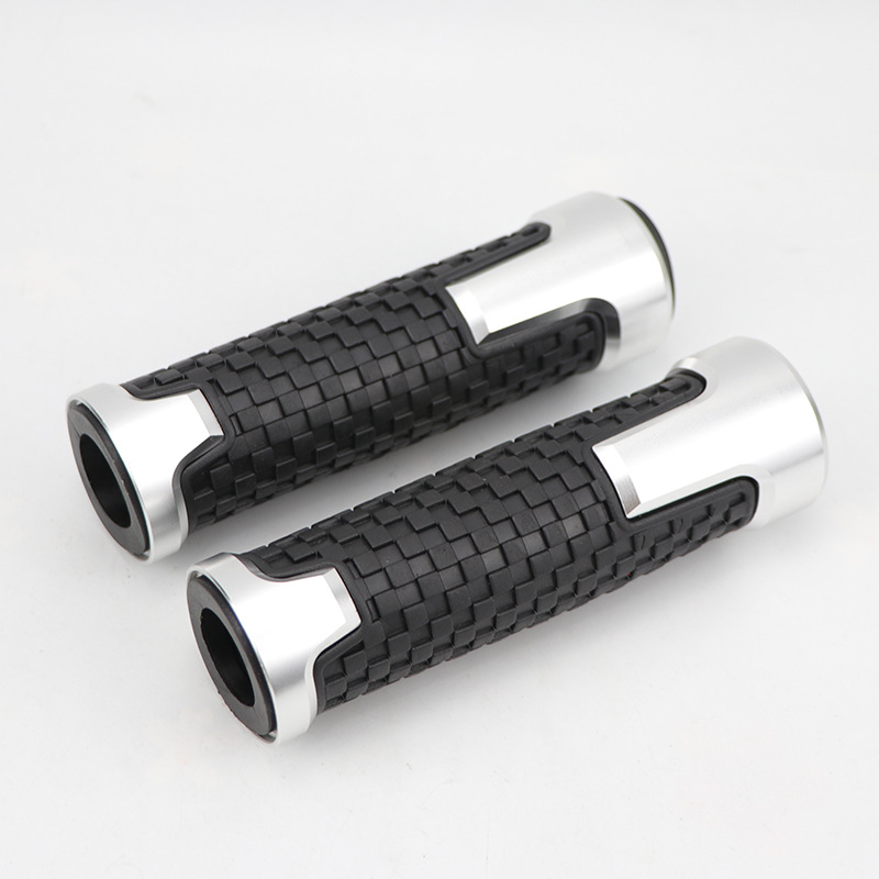 Motorcycle Handlebar Grips Cnc Modified Handlebar Rubber Grips 22mm Universal Handlebar Rubber Grips Throttle Grip