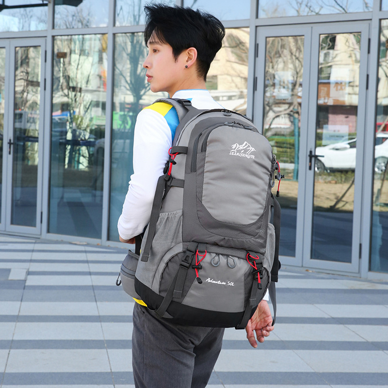 Transfronterizo nuevo bolso del alpinismo deportes al aire libre ligero de gran capacidad mochila impermeable senderismo camping mochila al por mayor