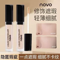 Макияж NOVO No Fear of Blemishes Шелковистый консилер Веснушки Покрытие лица Пятна От следов прыщей Консилер от темных кругов