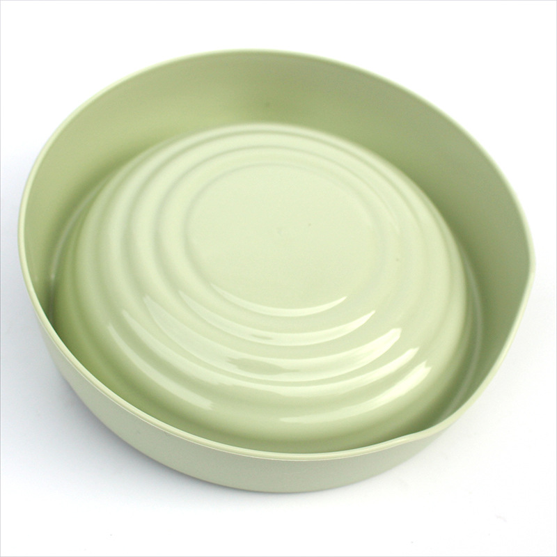 T Tazón Para Mascotas perro Tazón de Arroz tazón de gato de plástico PP solo Tazón tazón de oreja de dibujos animados vajilla para mascotas Nuevo