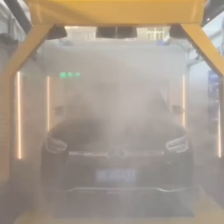 Máquina de lavado de automóviles portón totalmente automática sin contacto computadora para lavado de automóviles equipo comercial de lavado automático recíproco especial de alta presión image 3