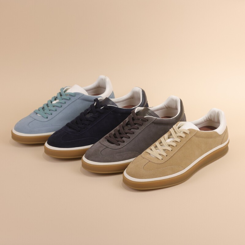 Fashionable and Versatile Sneakers! New Color Soft-Surface Casual Shoes for Men in European and American Foreign Trade, Breathable and Versatile Casual Shoes